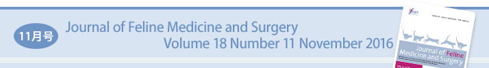 11FJournal of Feline Medicine and Surgery Volume 18 Number 11 November 2016